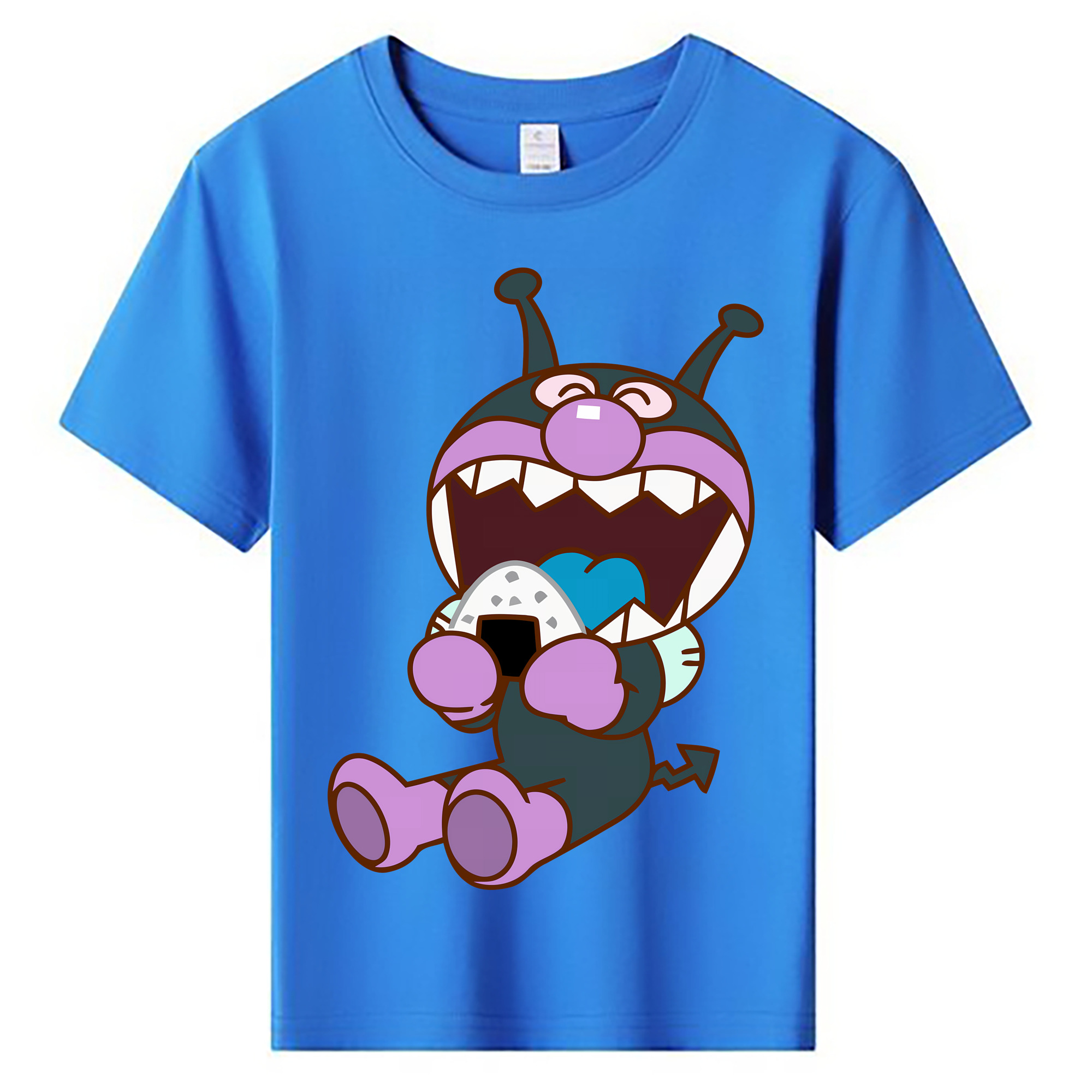 （画像用） アンパンマン Anpanman 綿100％キッズTシャツ（フロントプリント）